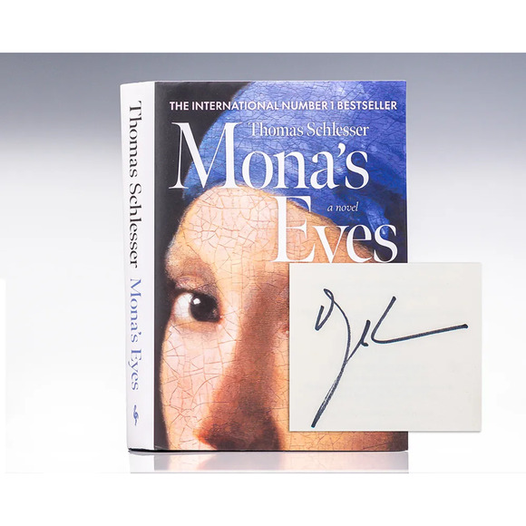 Mona’s Eyes Signed Hardcover Thomas Schlesser 2025 B&N Book of the Year New - Picture 5 of 8